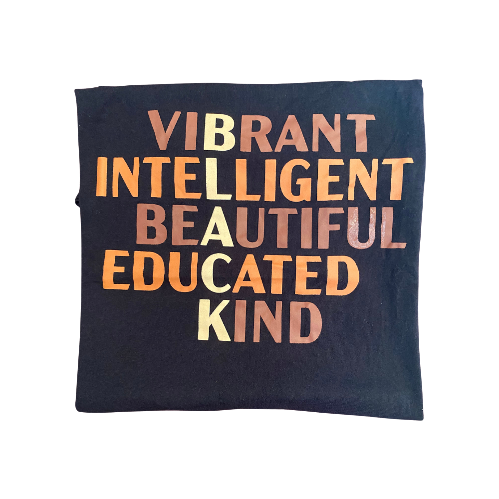 VIBE Black Women T-Shirt