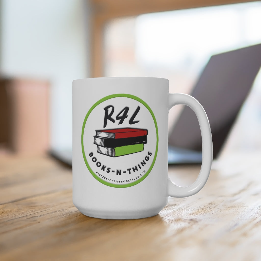 White R4L Mug