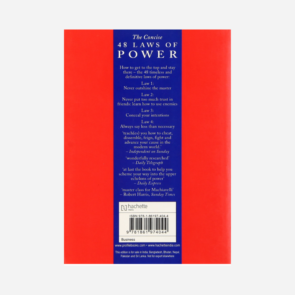 The Concise 48 Laws Of Power