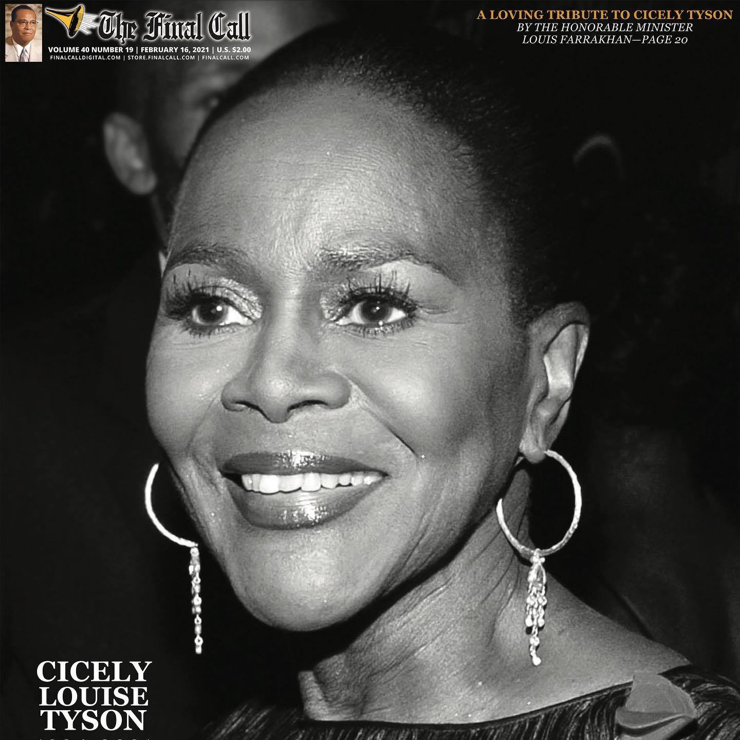 A Loving Tribute to Cicely Tyson Final Call Newspaper